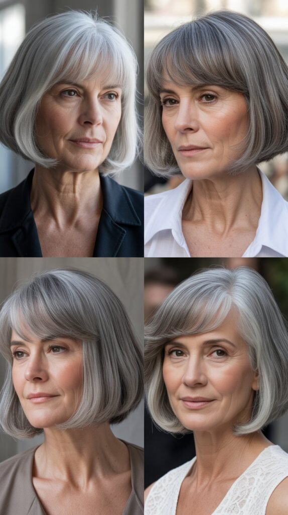 Blunt Bob with Micro Fringe