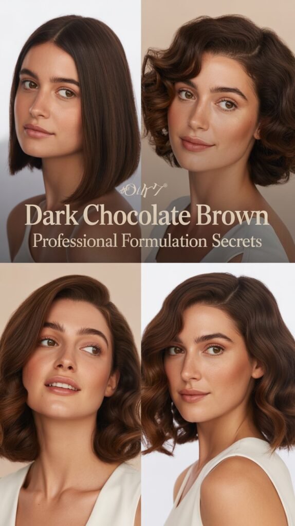  Dark Chocolate Brown Professional Formulation Secrets