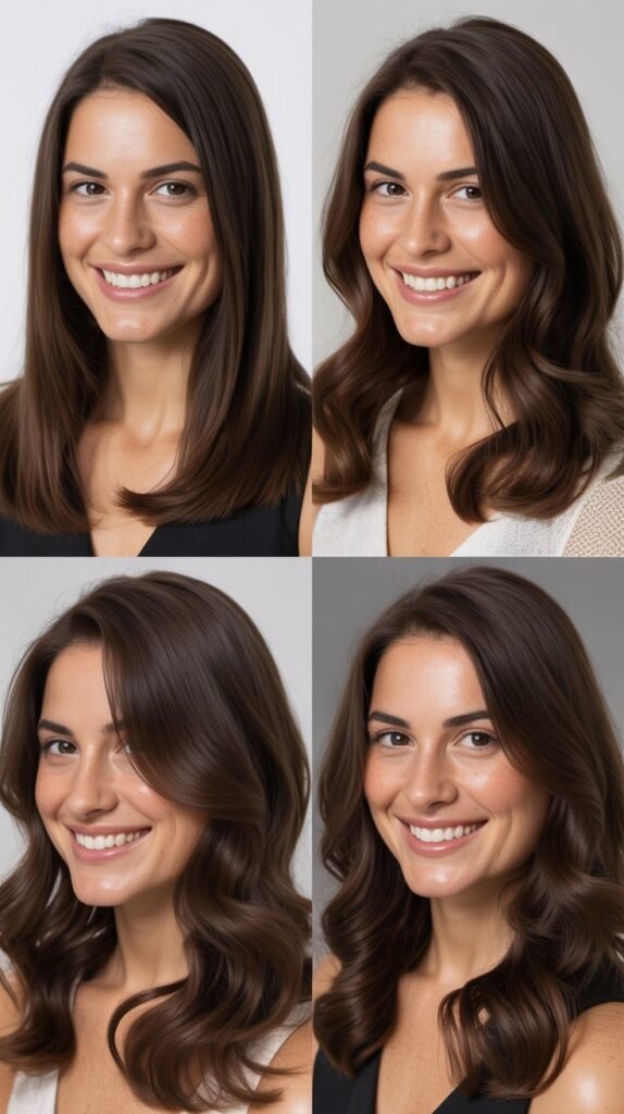 Dark Chocolate Brown for Covering Highlights