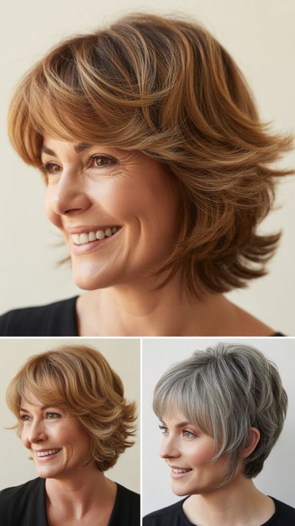  Choppy Layers with Textured Fringe