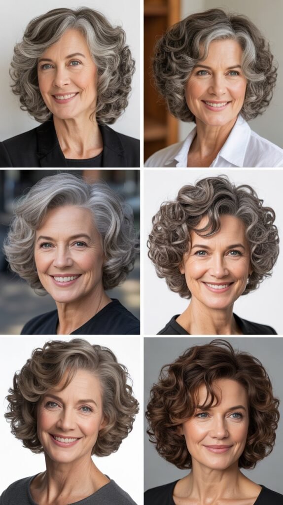  Bouncy Curly Midi with Internal Layers