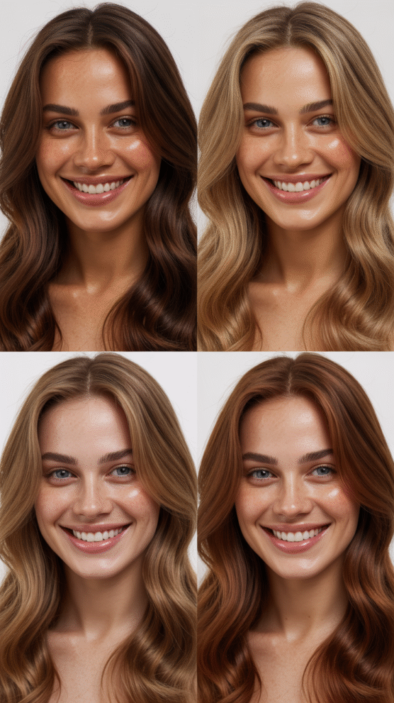 . DIY Dark Chocolate Brown Root Touch-Up