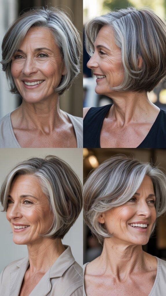 Angled Bob with Longer Front