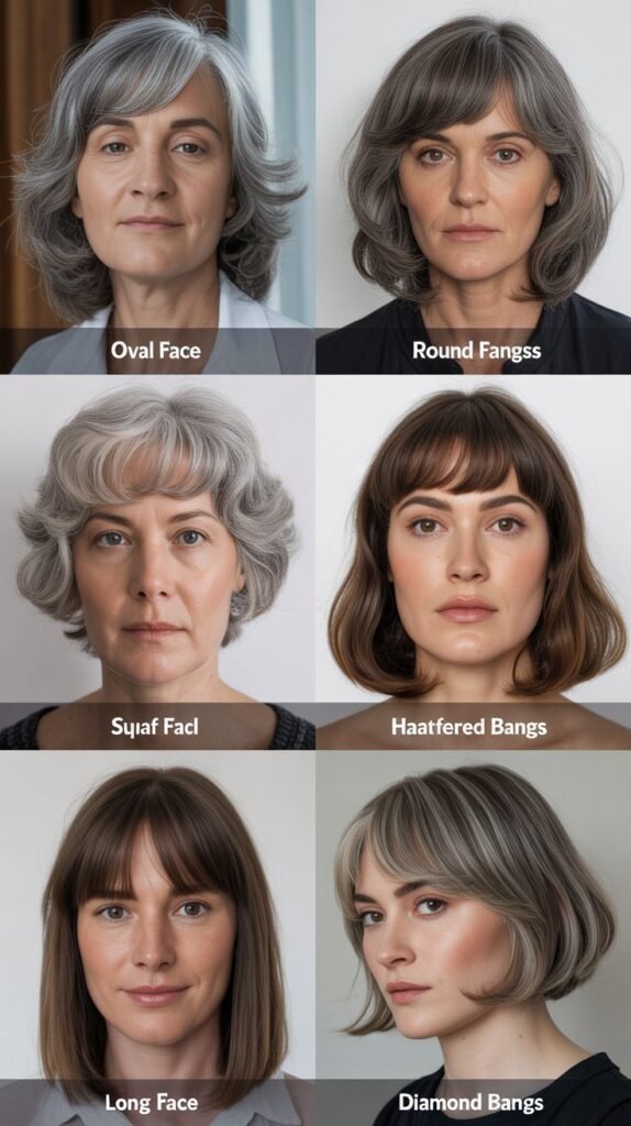 Face Shape Considerations for Bang Styles