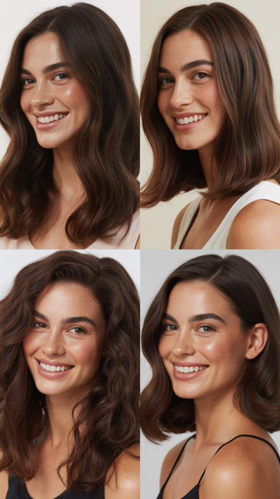 Dark Chocolate Brown Photo Lighting Considerations