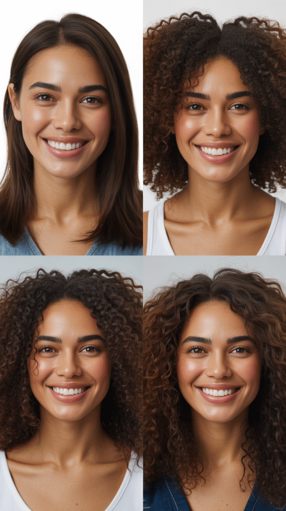 Dark Chocolate Brown Hair Gloss Formulations