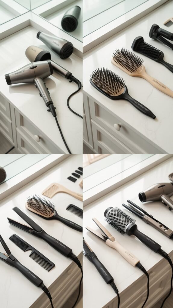 Styling Tools That Simplify Your Gray Hair Routine