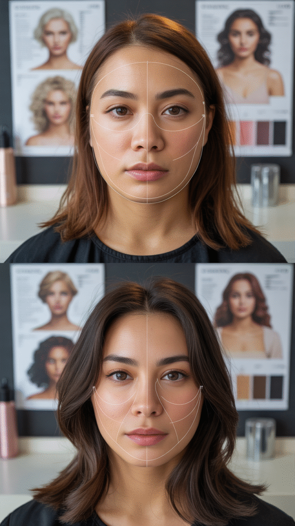 Understanding Round Face Shapes and Why Wispy Bangs Work