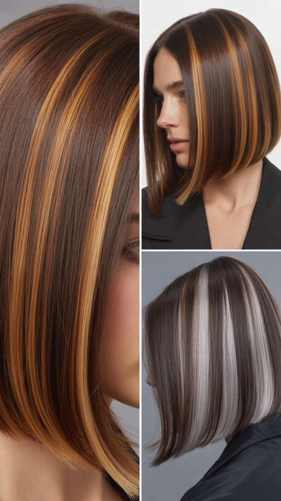 Blunt Cut with Dimensional Color