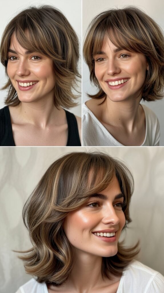 Wispy Bangs With Precision-Cut Layers