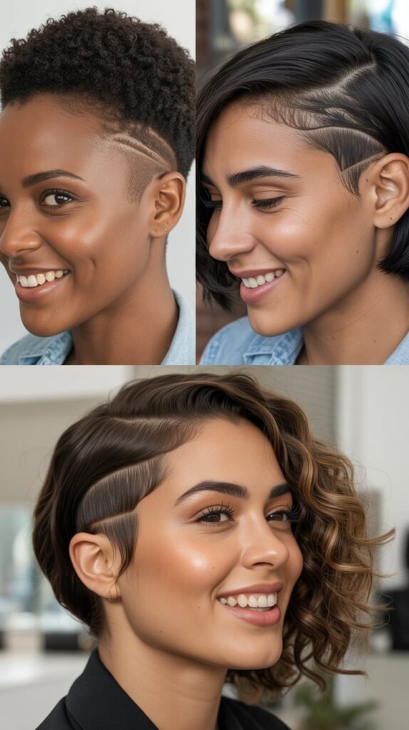 Sculpted Temple Fade