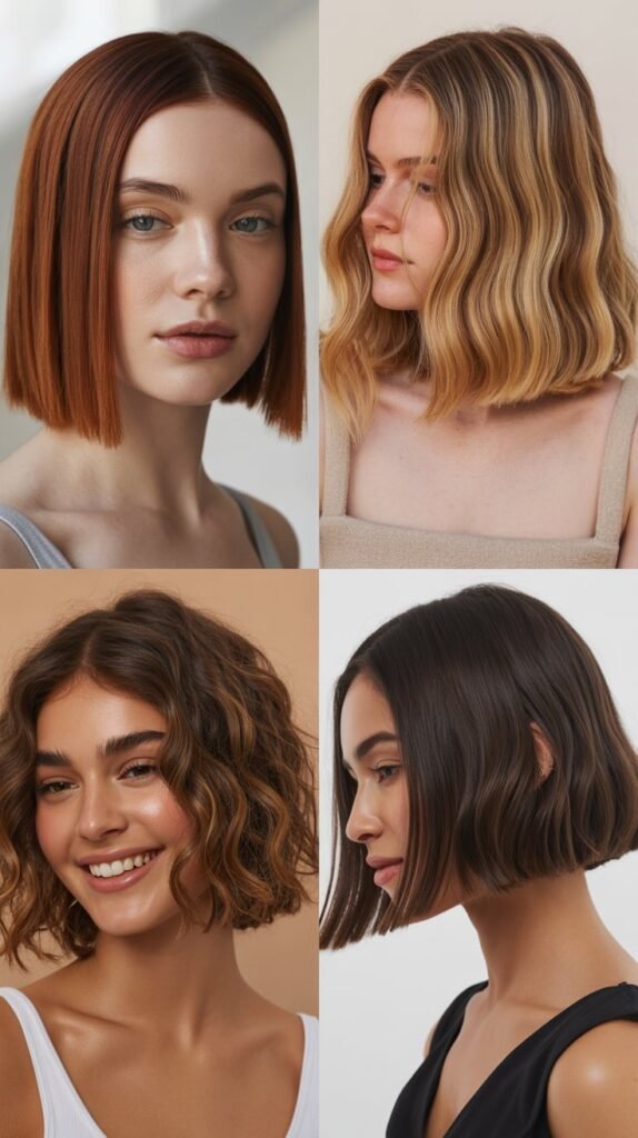 The Precision Jawline Blunt Cut