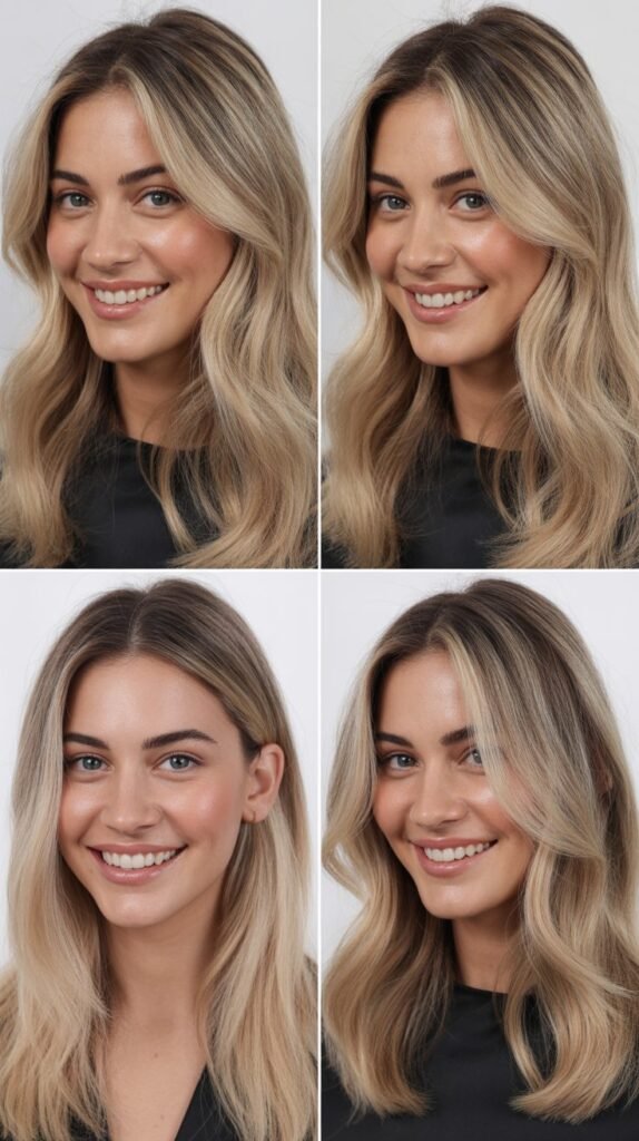 Beige Blonde Highlights for Neutral Tones