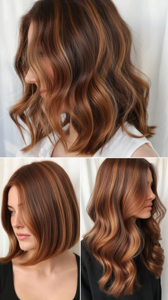 Bronzed Copper on Auburn Bases