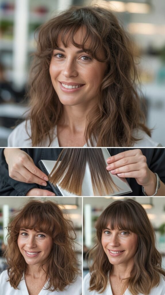 Color Correction and Damage Repair for Over-Processed Bangs