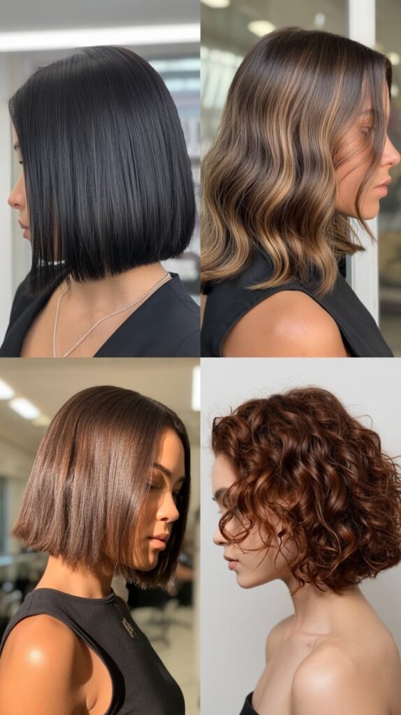  Blunt Cut with Glossing Treatment