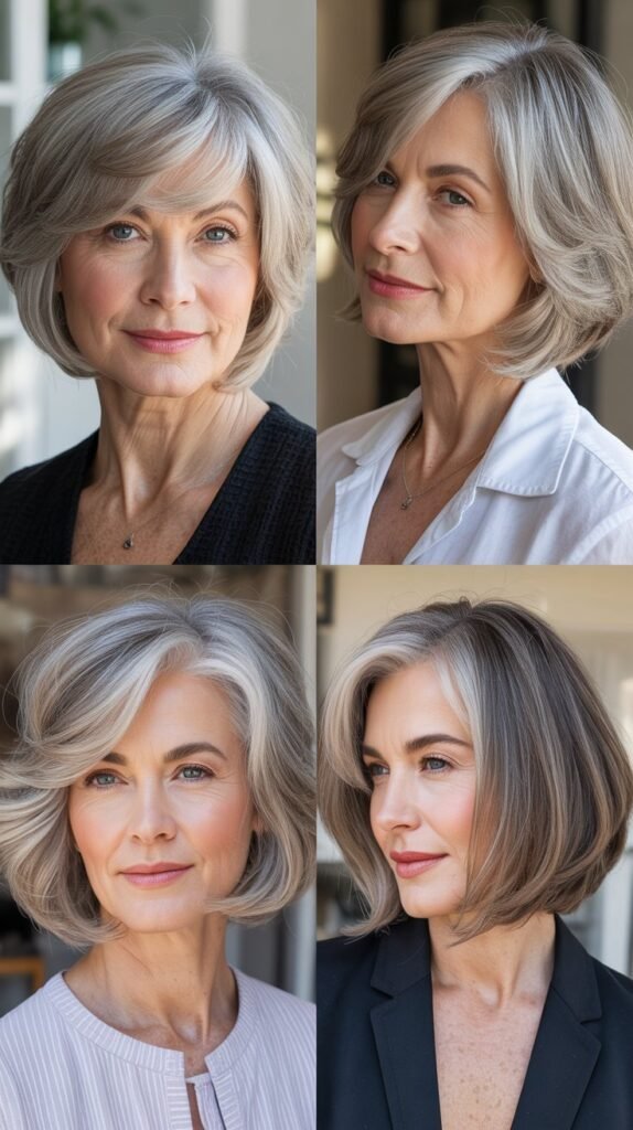 The Wispy Layered Bob