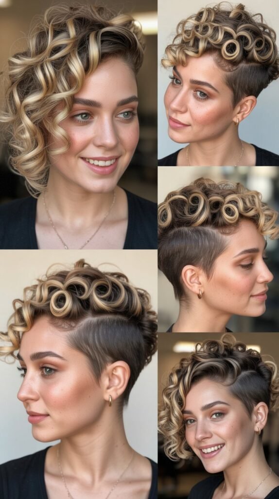 Apricot Sunset Curls