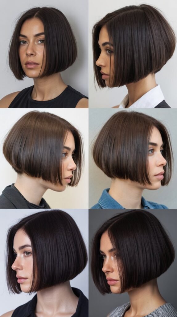  Blunt Cut with Graduated Bob Elements