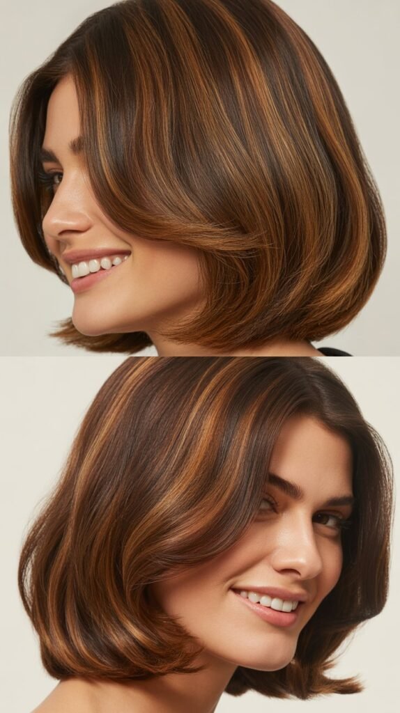 Espresso Highlights with Blunt-Cut Layers