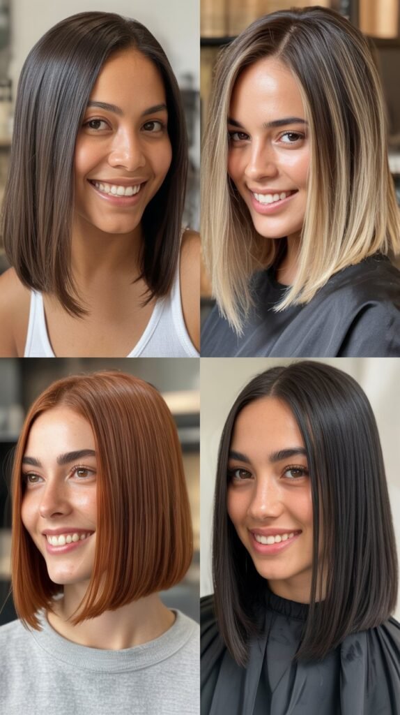 The Precision Mid-Length Blunt Cut