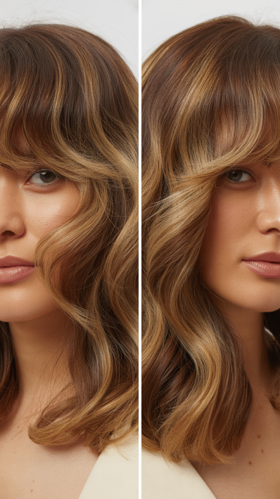 Wispy Baby Fringe with Soft Angular Layers