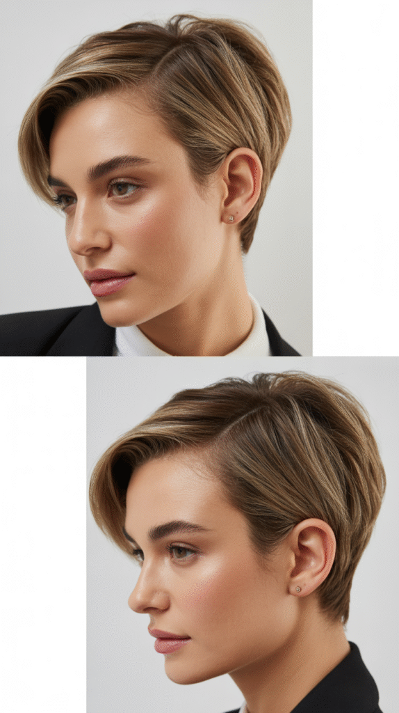 The Behind-the-Ear Tuck