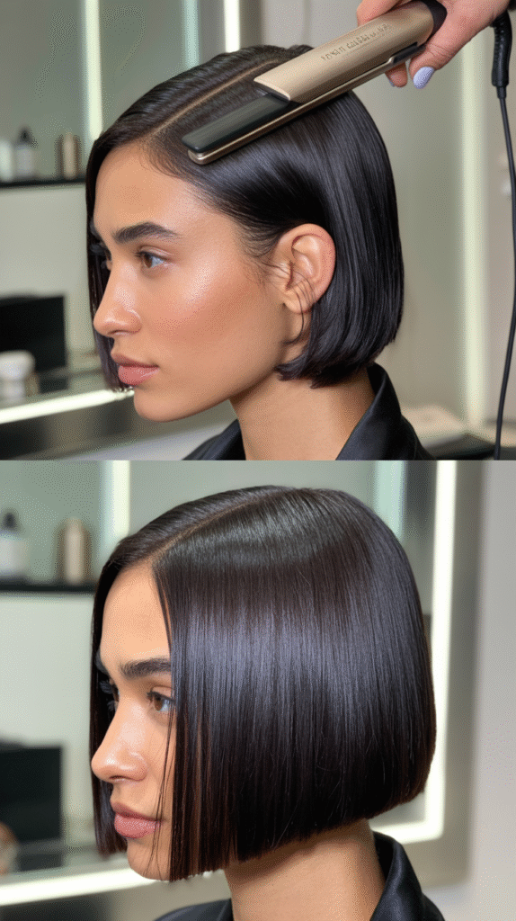 The Straight and Sleek Approach