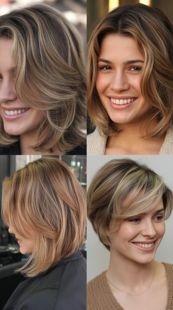 Lowlights for Camouflaging Thinning Hair