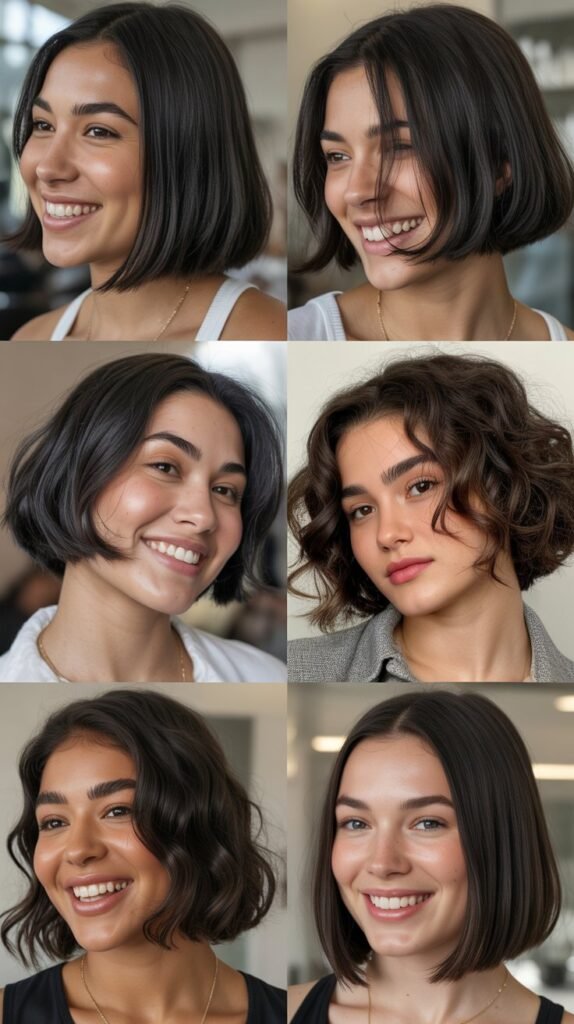  The Blunt Bob With Ash Blonde Color