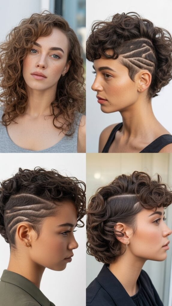 The Curly Side Shave