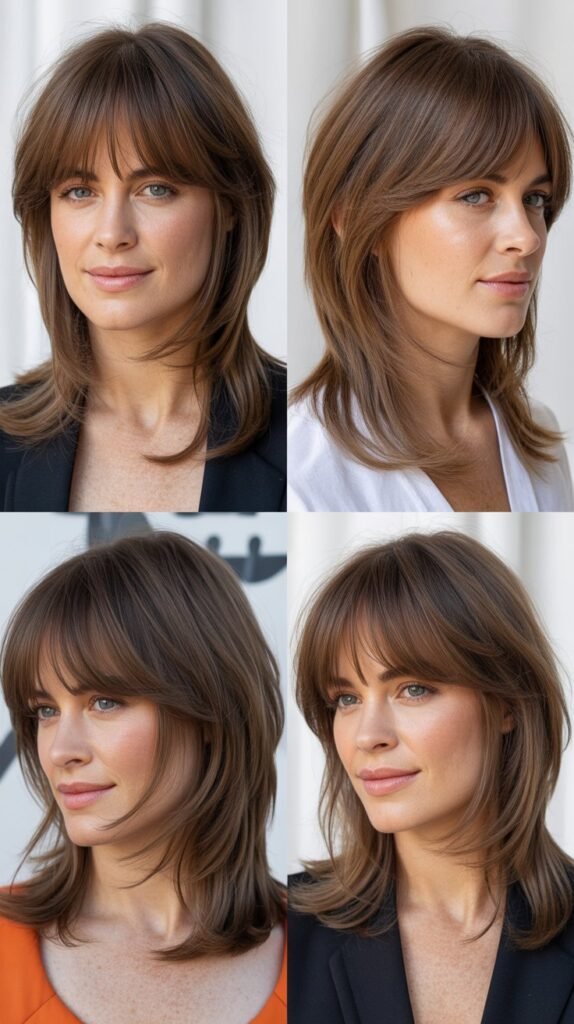 Wispy Bangs With Precision Layers