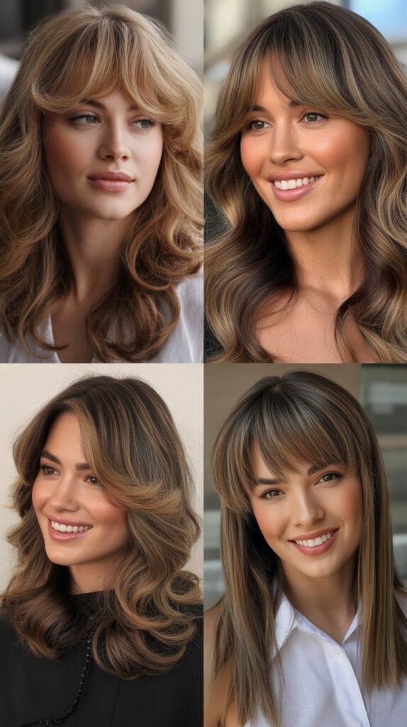 Combining Wispy Bangs With Extensions