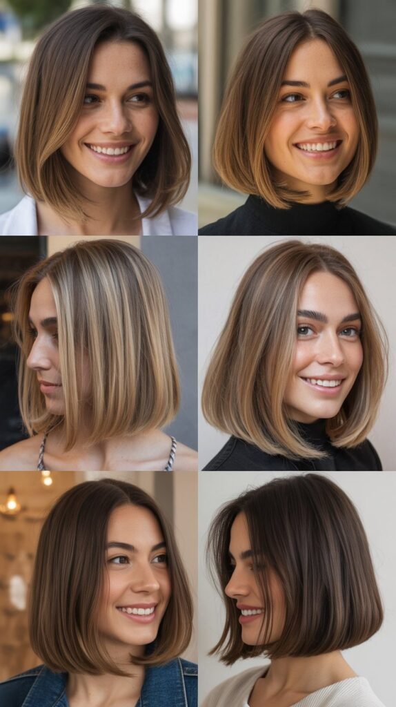 The Blunt Lob With Subtle Highlights