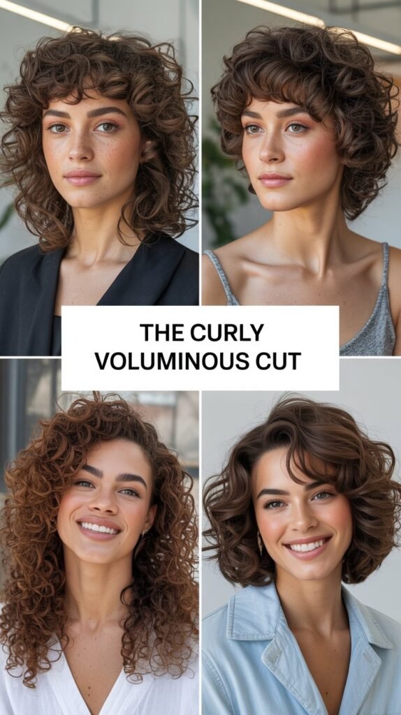  The Curly Voluminous Cut