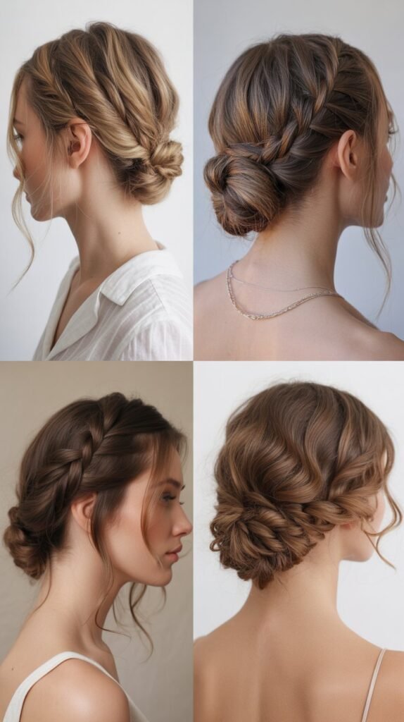 Cascading Twisted Updo