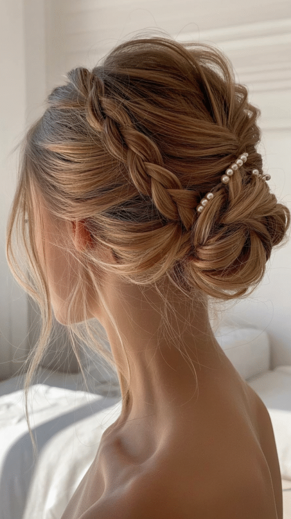 9. Center-Parted Bangs