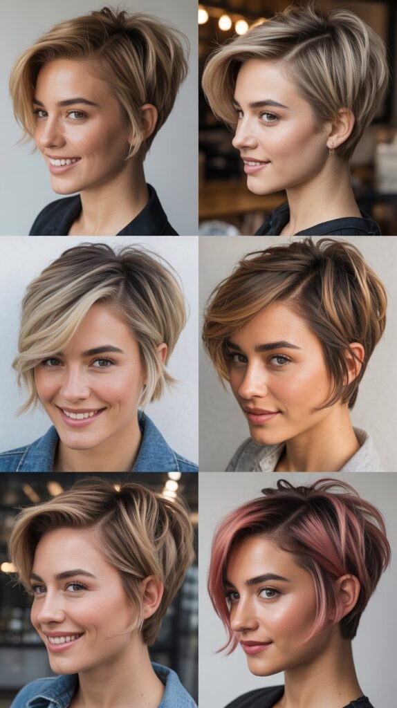 Pixie Bob with Balayage