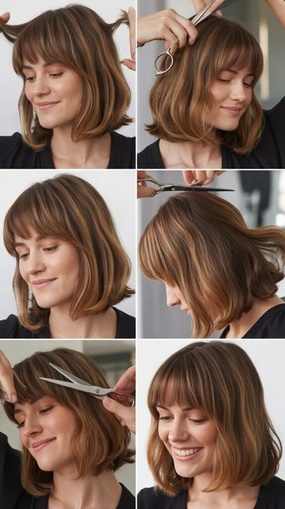  Essential Cutting Techniques for Perfect Wispy Bangs