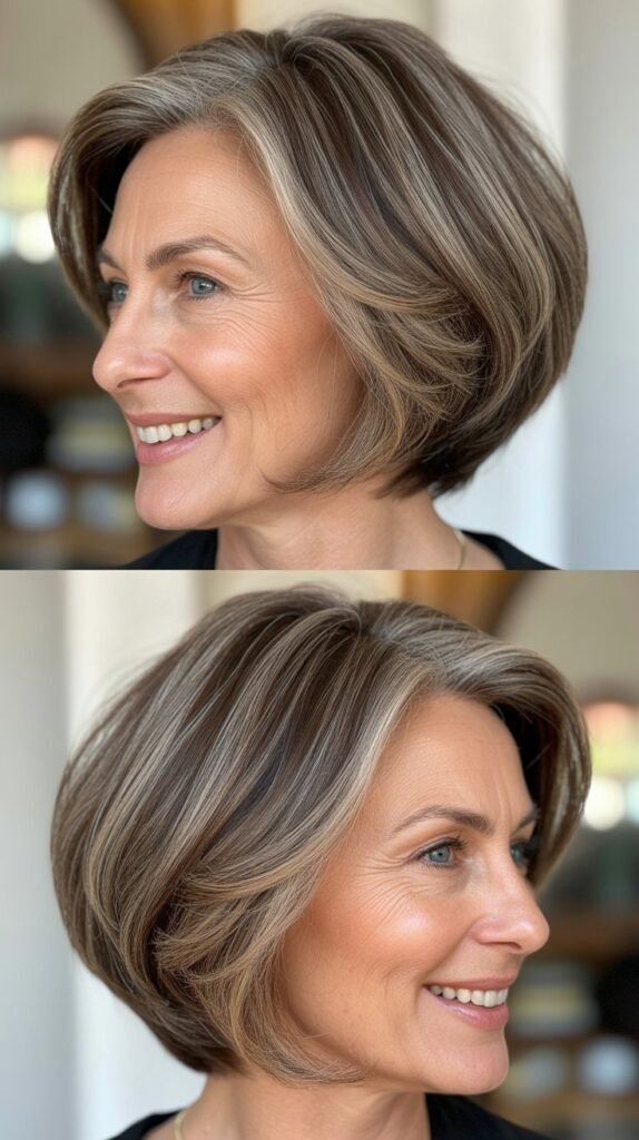 Bob with Textured Ends and Layers