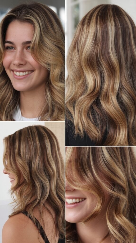 Blonde Highlights with Lowlights