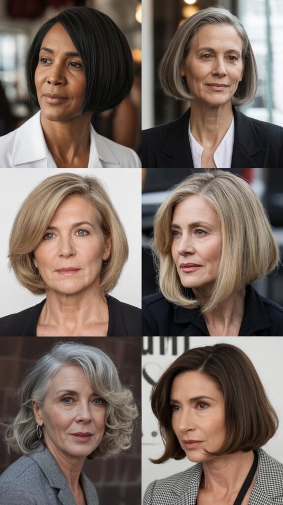 Blunt Lob (Long Bob) for Versatility