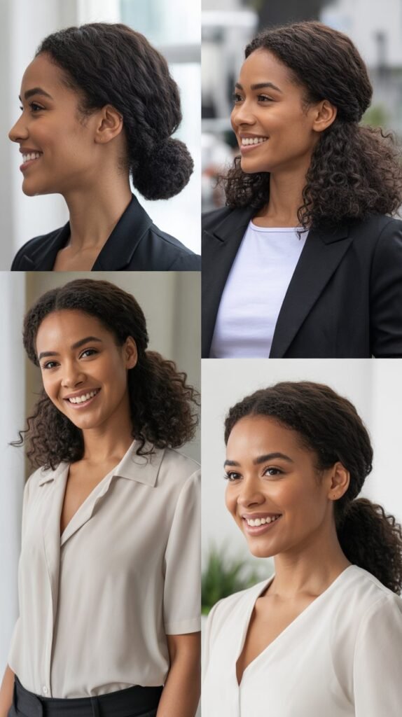 Workplace Appropriateness: Professional Styling Options