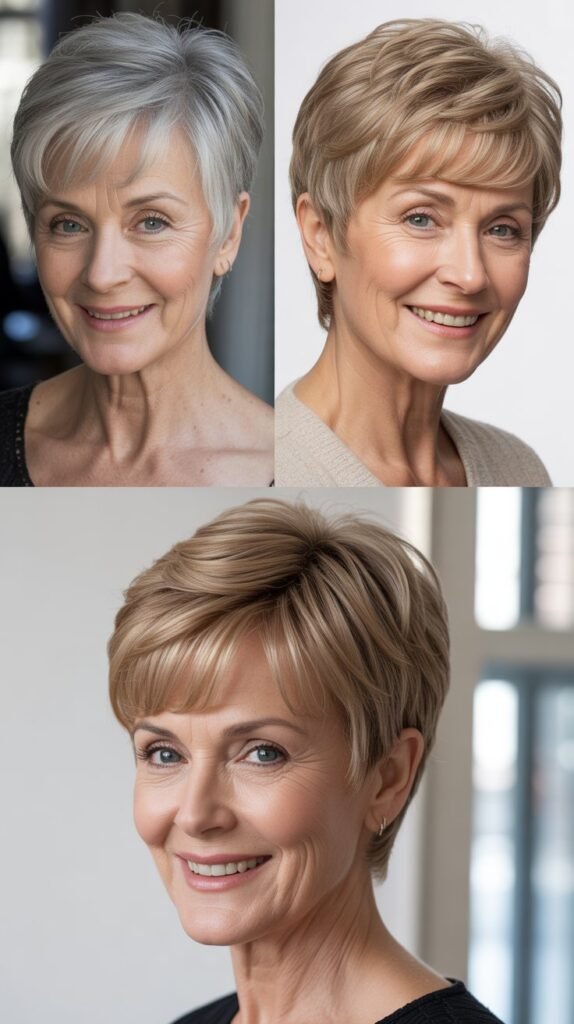 Classic Pixie With Tapered Sides