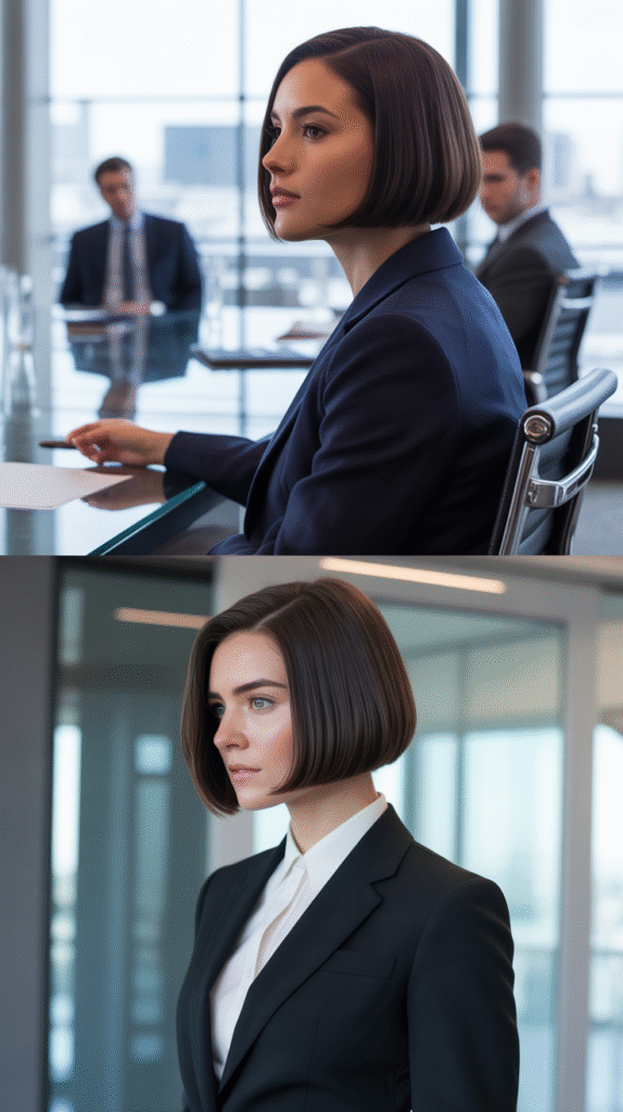  Blunt Cut for Professional Settings