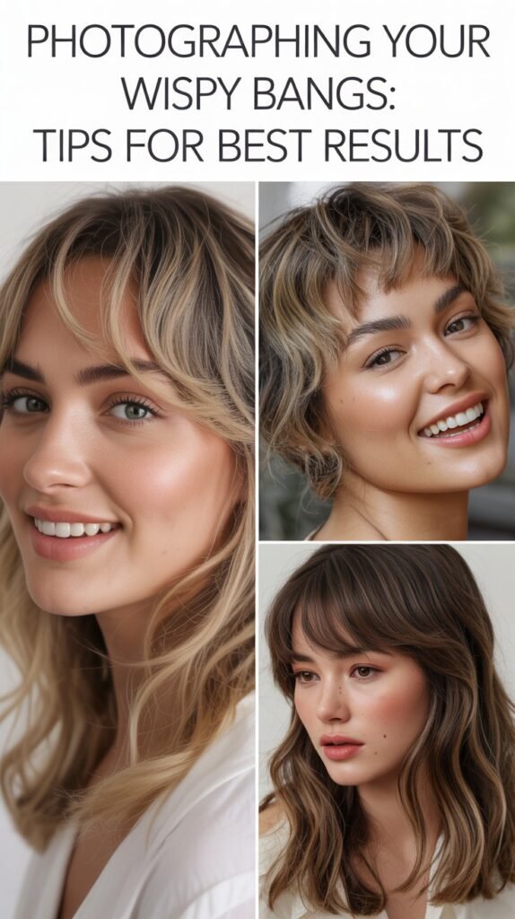 Photographing Your Wispy Bangs: Tips for Best Results