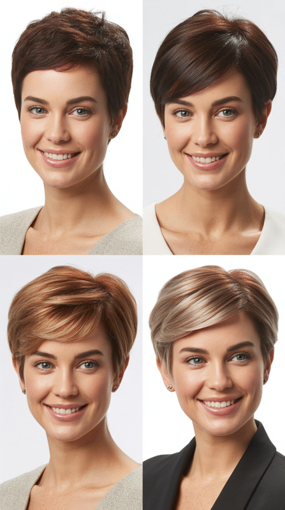 Pixie with Tapered Nape: Clean Architecture