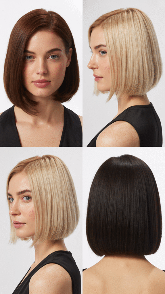 Classic Shoulder-Length Blunt Bob