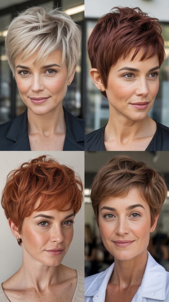 The Classic Textured Pixie Grow-Out