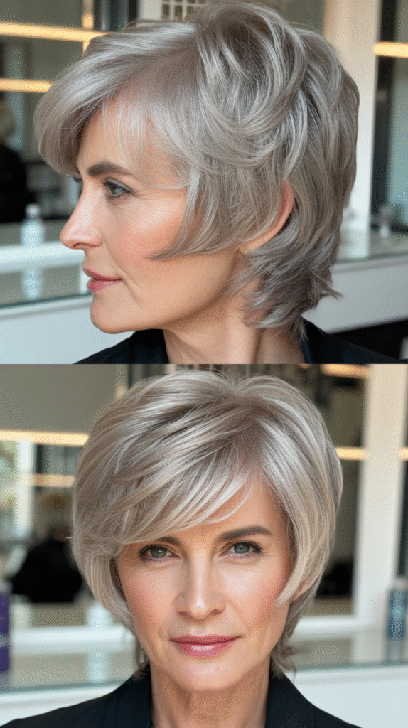 Textured Shag With Wispy Bangs